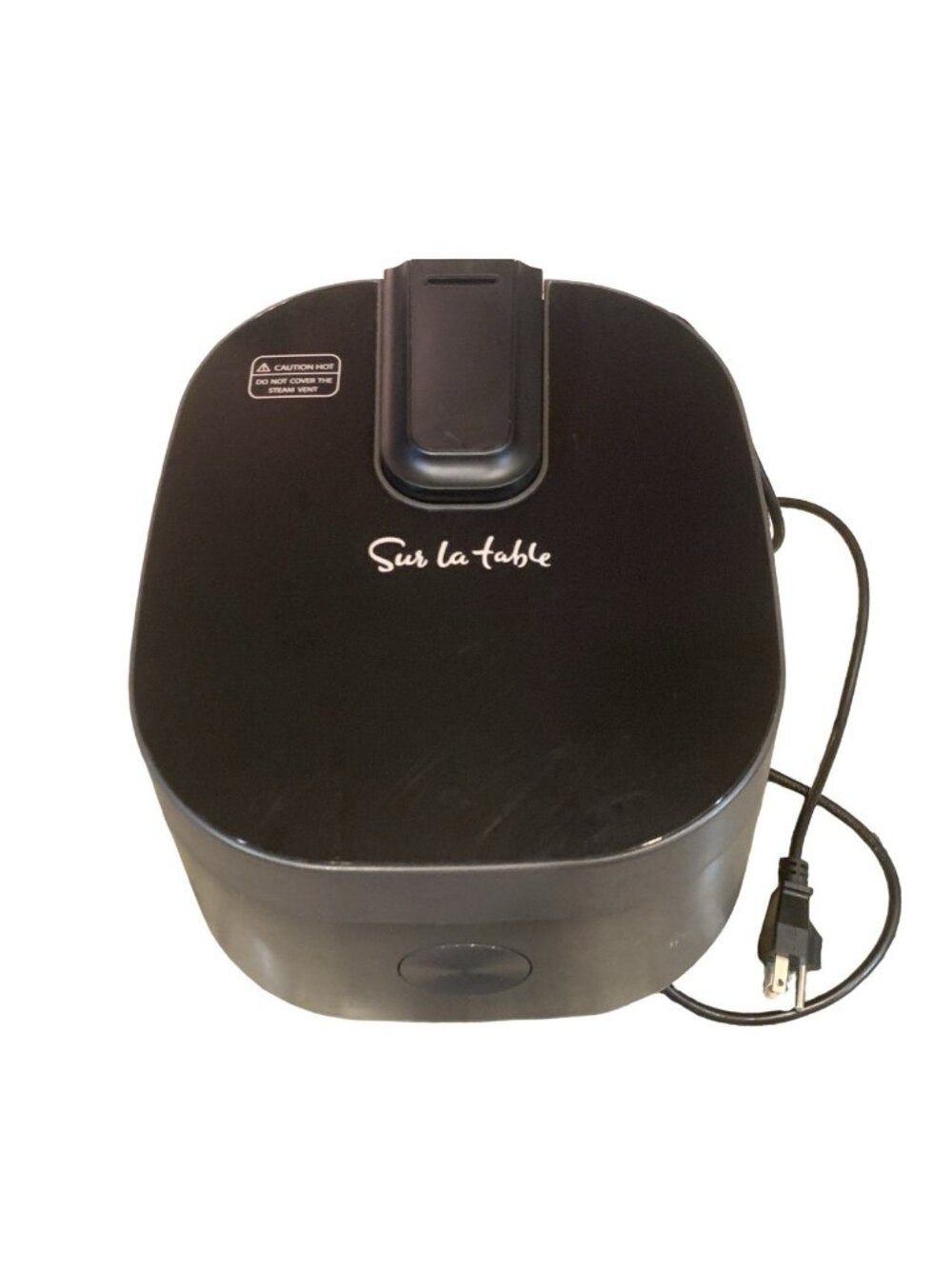 Sur La Table Multifunctional Rice Cooker 12 Cups Cooked Induction Black SLT-5801